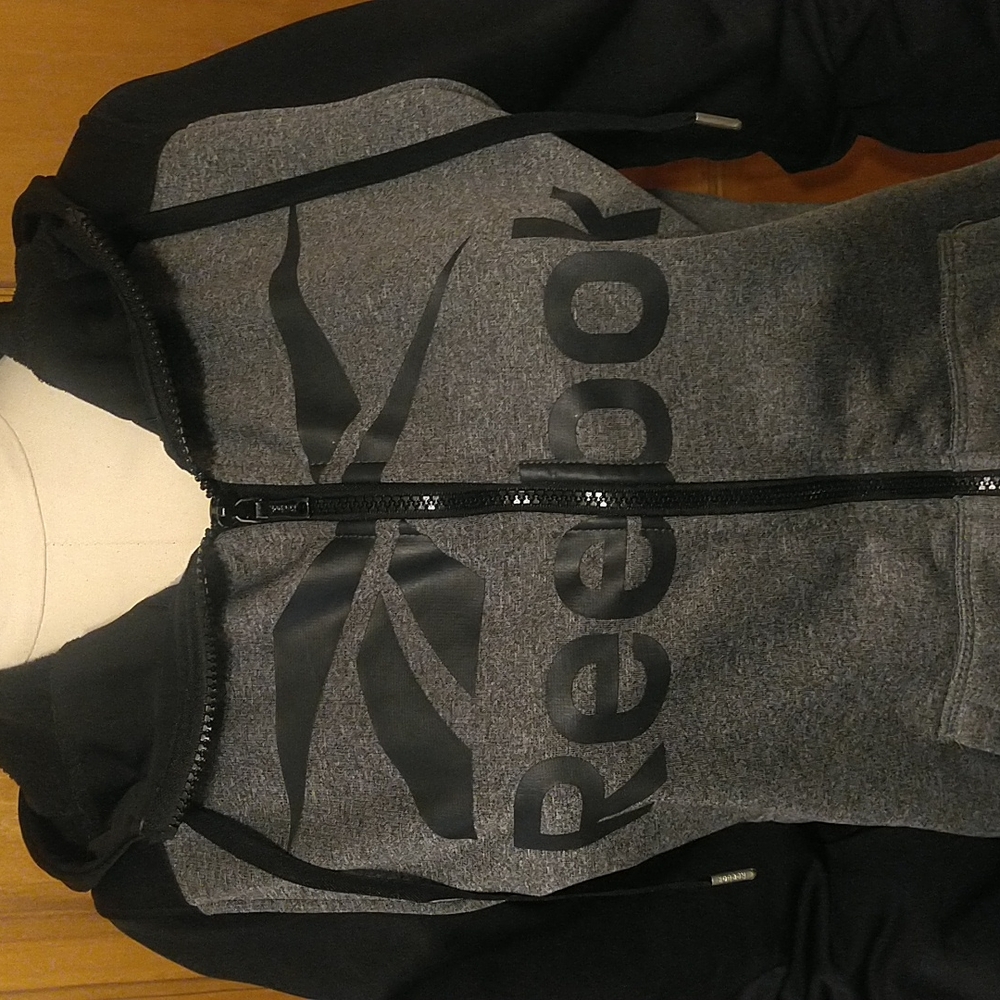 EUC Reebok Sweat Jacket (M) - Picture 2 of 6